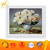 Modern flower bright oil painting by numbers kits still life painting for home decoration 40*50cm ZL073