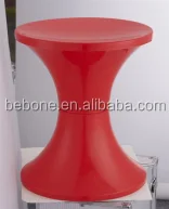 Best price stacking stackable portable round plastic drum stool seat chair