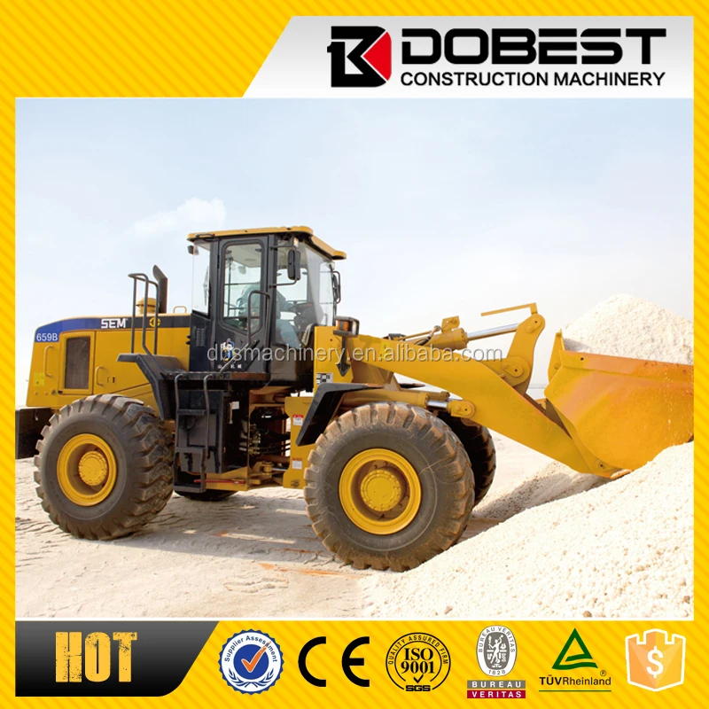 China popualr wheel loader SEM 650B in stock
