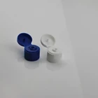 YVES china customized blue plastic cosmetic bottle cap flip top cap