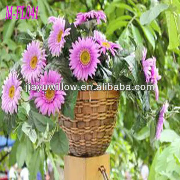 100%handmade craft exquisite wicker flower basket