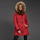 Large size loose snow warm fur hat long coat woman winter, women s jackets coats