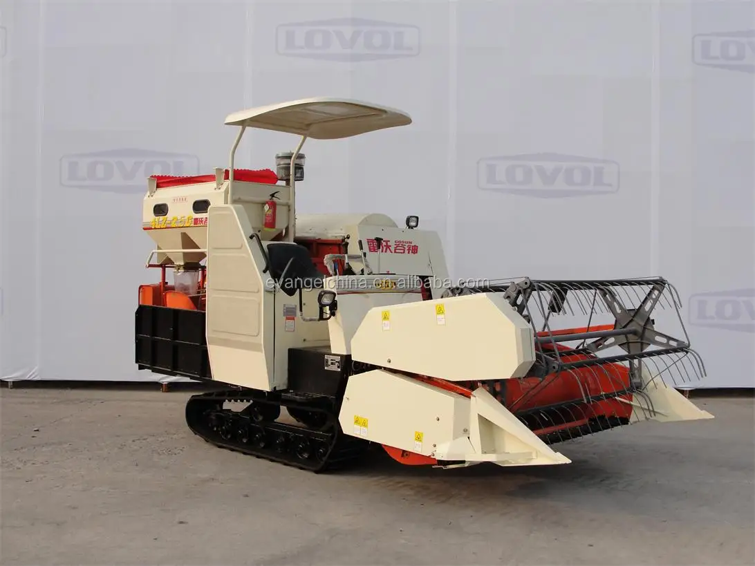 Paddy Mini Combine Harvester Japan 588/688/988 Buy Rice And Wheat