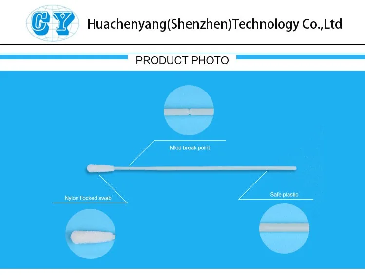 Dna Sample Collection Nylon Fibers Medical Flocked Swab With Transport Tube Use On Laboratory_02.jpg