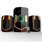 High Quality 12V DC 2.1 CH USB SD Bluetooth Subwoofer Multimedia Active Powered Speaker
