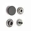 20mm Black Metal Hidden Press Snap Button