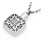 Stainless steel pendant cremation jewelry pendant cremation jewelry