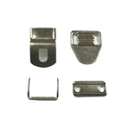 TR022 four parts brass metal trouser hook and bar with oeko-tex class one standard