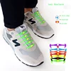 New design Lazy Easy lock No Tie Silicone shoelace Smart Shoe Laces hickies shoe laces