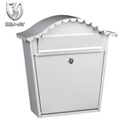 Stainless Steel Mailbox Wall Mount Locking Postal Mail Box letter box