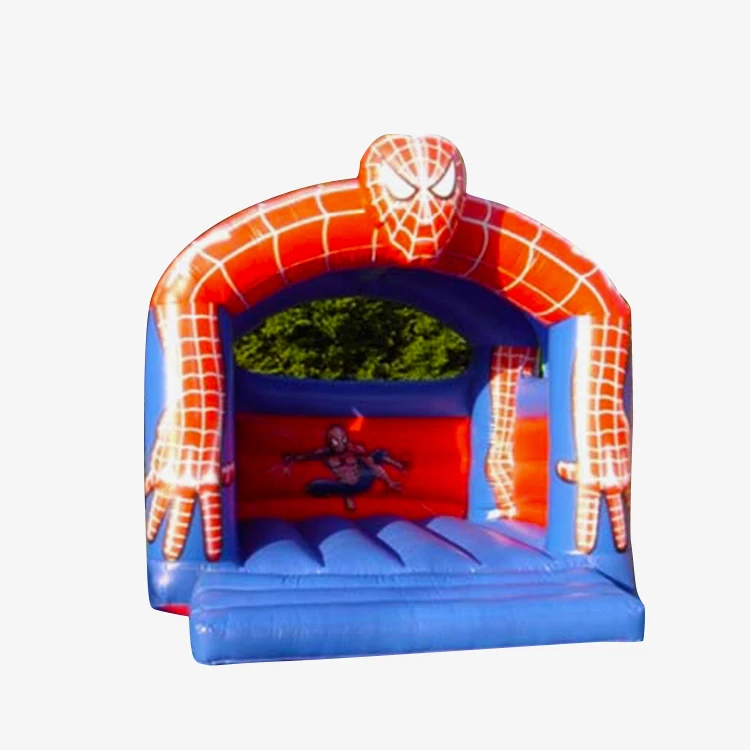 Spiderman Castle Bed Kids Inflatable Spiderman Bouncy Castle Buy