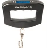 China Manufacturer New LCD 50kg/10g Digital Electronic Travel Luggage Hanging Weighing Hook Scale