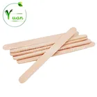 Factory direct sales Food grade wooden sticks for ice cream Hot stamping Logo