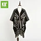 Wholesale Latest Fashion 100% Acrylic Pattern Spring Autumn Winter Women Ladies Girls Knitted Shawl Womens Knit Scarves