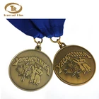 Brass Free Design Custom TR Brand Football Golf Brass Medals and Trophies