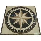 Water Jet Floor Tile Lowes Mosaic Marble Medallion