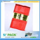 Plastic drawstring mesh bag for fruits