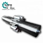 AISI 4340 Forging Steel Big Module Spur Gear Shaft