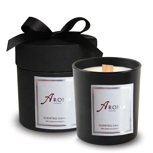 2016 spring scented candle in glass jar with nice packing box