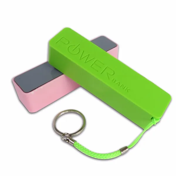 2020 wholesales high quality 2000mah colorful power bank real capacity with keychain battery charge
