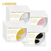 LANBENA 24K Gold Collagen Eye Mask Anti Puffiness Dark Circle Eye Patches Anti-Aging Wrinkle Firming Eyes Care