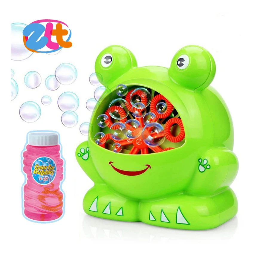 frog bubble machine