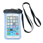Promotional PVC Mobile Phone Bag Small Waterproof Pouch for Swimming
