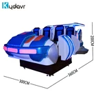Multi types for option movie cinema game simulator 6 Dof six seats VR family