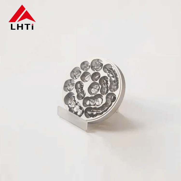 Medical Gr5 Eli Titanium Disc titanium block 98mm/98.5mm for dental