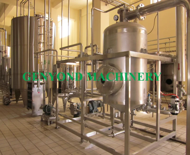small soymilk production line