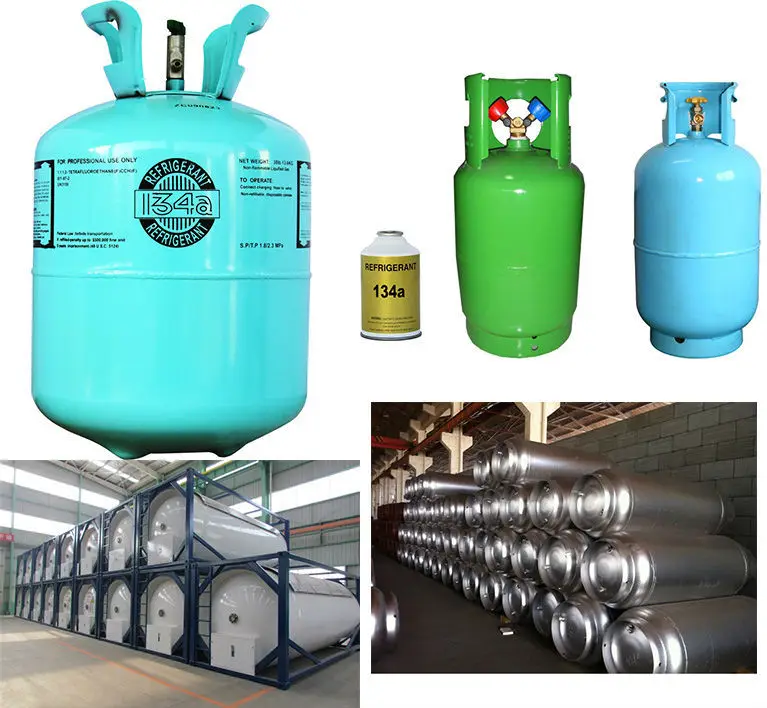 R134a gas refrigerant price gas refrigerante r134 13.6kg / 30lb cylinder