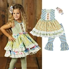 in stock mustard pie remake girls dress summer kids clothing