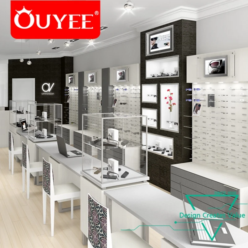 Einzelverkauf Eyewear Store Display Furniture 3d Maximaler Ausstellungsraum Optische Shop Innenarchitektur Buy Shop Interior Design Optischen Shop