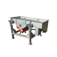 Stainless steel vibrating sieving machine linear vibratory screen