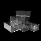 acrylic makeup organizers, acrylic organizer with 7 drawers, clear acrylic cosmetic organizers