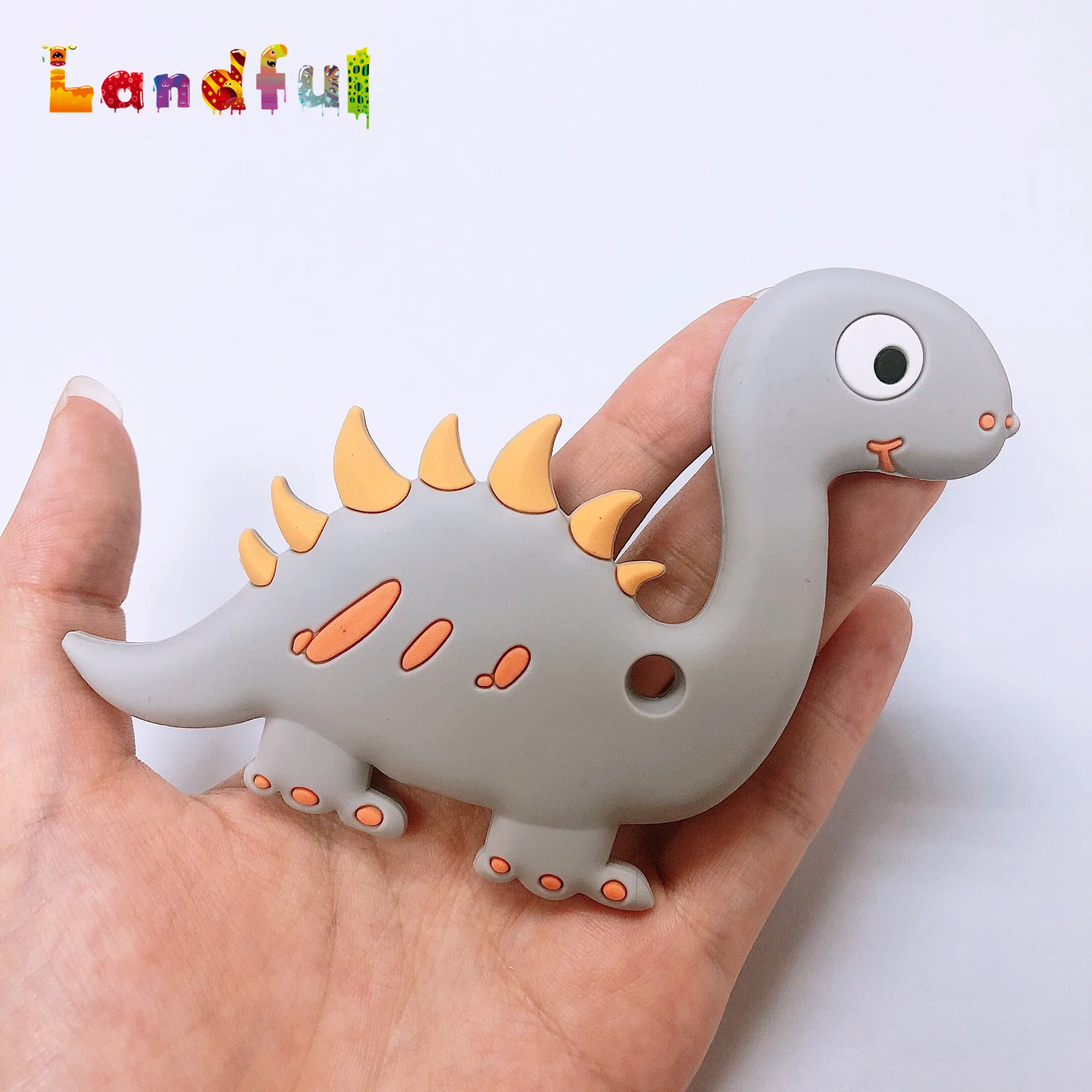 dinosaur teething toy