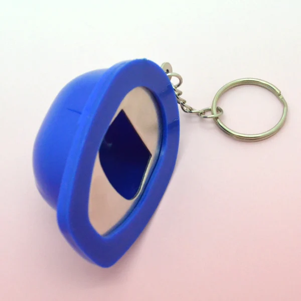 Keychain helmet shape bottle opener fashion opener