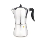 3 Cup aluminum stove top espresso moka pot coffee maker