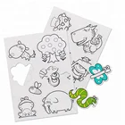 Hot Selling new design custom coloring Magnet Set/Magnetic Children Gifts/Kids diy craft paint set magnet toy fridge magnet