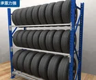 Warehouse folding heavy duty tyre stacking rack