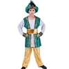 Kids Halloween Cosplay Arab Clothes Child Role Playing Middle East Prince Costume Middle East Dubai Costumes XQ1144