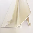 Channel Pvc Plastic Strip Plastic Shaped Profile Hanging Data Strip Shelf Edge Display Channel
