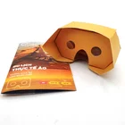 Custom cheap art card 3D Google Cardboard Foldable Portable Vr Glasses