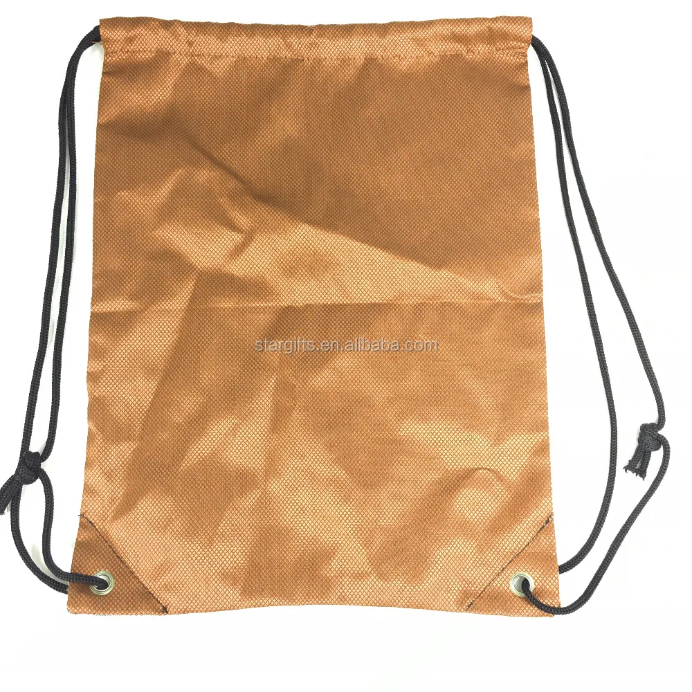 2016 full printing promotional marathon athletic drawstring bag