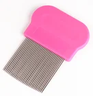 Stainless Steel Needles Fine-tooth Lice Remova for kids nit free head lice comb