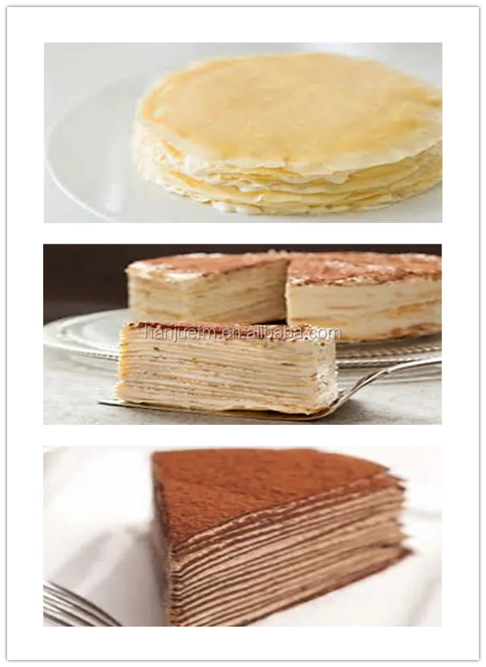 efficiently mille crepe cake machine crepes making machine