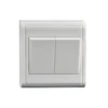 250V 10A 2 Gang 1 Way touch bathroom light switch