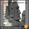 Moai Fiberglass/Cement Statue Miniature Sculpture,Easter Island Statue