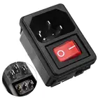 HONGJU IEC C14 AC Power socket with switch