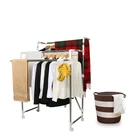 High Quality Stainless steel laundry rack foldable clothes drying rack